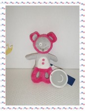 $ - Doudou Peluche Plat Hochet