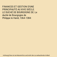FINANCES ET GESTION D'UNE