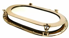 Hublot miroir de forme ovale hublot fenêtres de bateau maritime hublot,...
