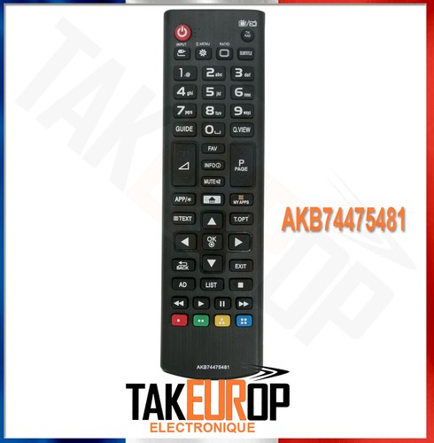 Telecommande remplacement - telecommande, tv