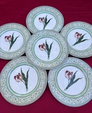 6 assiettes à dessert The Royal Horticultural Society England