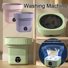 11L Machine à laver portable Mini laveuse Laveuse et essoreuse pliable Petite