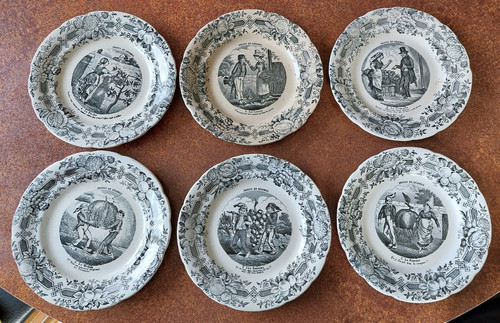 Assiettes parlantes choisy - 6,