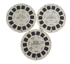 Lot de 3 disques pour visionneuse ViewMaster, PLUTO annèes 1959