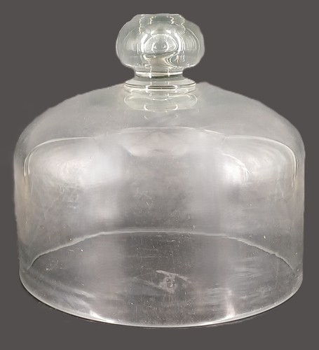 Ancienne cloche verre pour - en,
