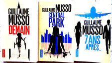 Lot. 3 Guillaume Musso - Demain ,Central Park + 7 ans aprés...