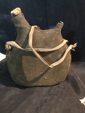 GOURDE BIDON  WW1 MODELE 1877 TISSU VELOUR ARMEE FRANCAISE