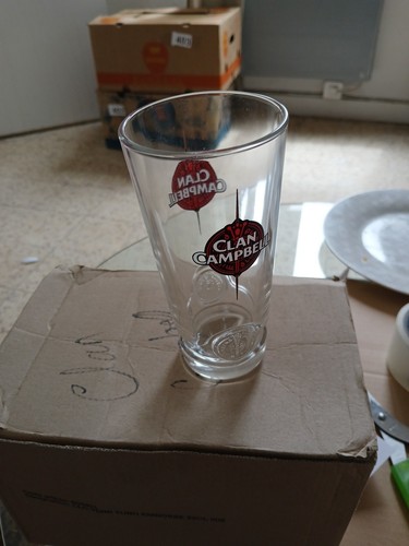 Lot verres whisky clan - 6,