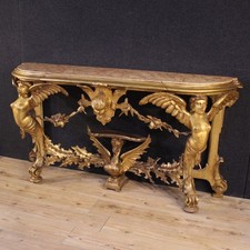 Console italienne en bois