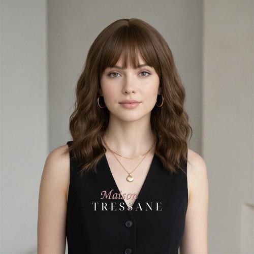 Perruque femme brun bob carré - femme,