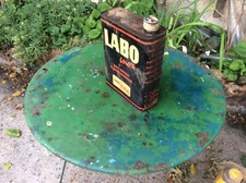 Ancien bidon d'huile 2 litres