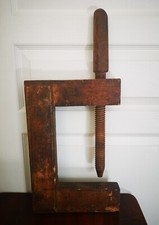 Ancien Vintage Grand Étau en