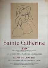 HENRI MATISSE AFFICHE LITHO