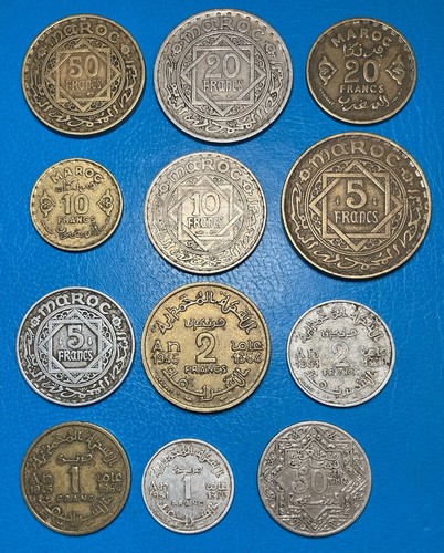Lot monnaies maroc - lot,