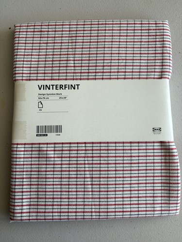 Ikea red white vinterfint - vinterfint, dish