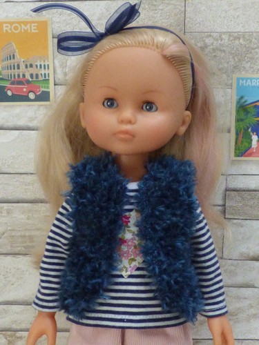 Gilet berger poupée de - gilet,
