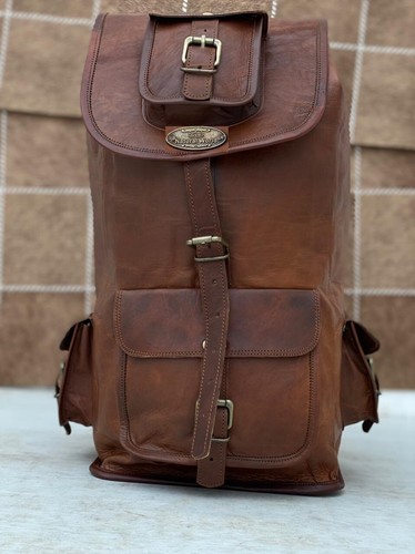 Sac dos cuir hommes - cuir,