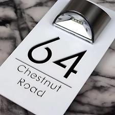 Numéro de Maison Solaire à