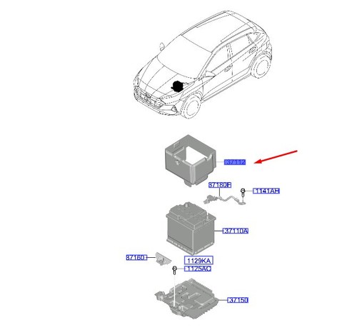 Hyundai bayon bc3 - bc3, battery