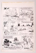 CEZARD PLANCHE ORIGINALE SURPLOUF 1974