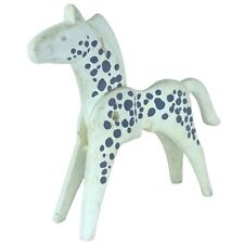 Playmobil cheval vintage blanc