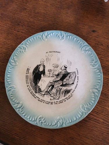 Ancienne assiette digoin - digoin, &