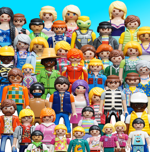 Playmobil lot figurines
