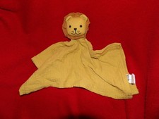 Doudou Plat Lange Lion Savane Naturel Jaune Moutarde Bout'chou Monoprix