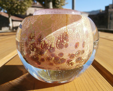 Jean Claude NOVARO, petit vase daté et signé