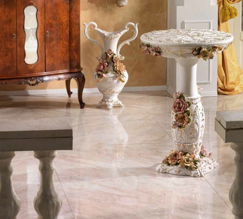 Table ronde baroque - ronde, en