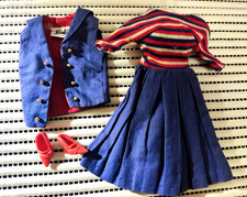 Barbie Vintage tenue Aboard Ship #1631 Mattel 1965 - incomplète, BE, sans poupée