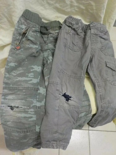 Lot pantalons vert - lot, 2