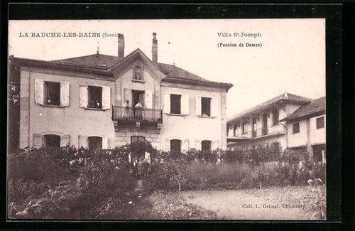 Cpa bauche les bains villa - bauche-les-bains,,