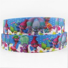 Ruban Grosgrain Trolls Poppy