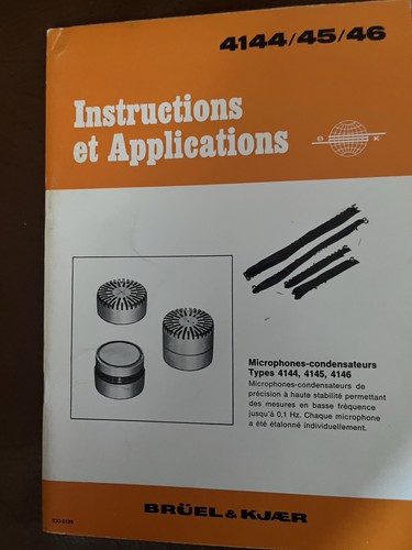 Bruel kjaer instructions - bruel,
