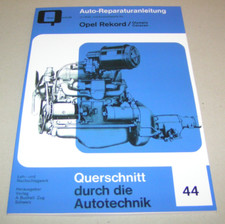 Manuel de Réparation Opel