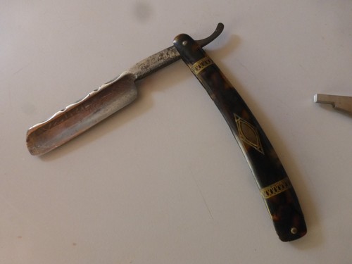Ancien rasoir coupe - coupe, choux