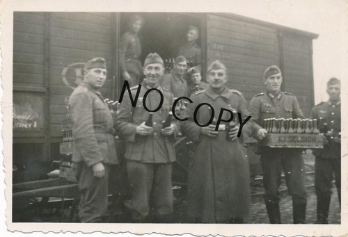 Photo wk2 soldats avec - photo,