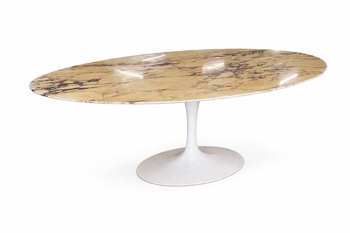 Table manger ovale knoll - table, a
