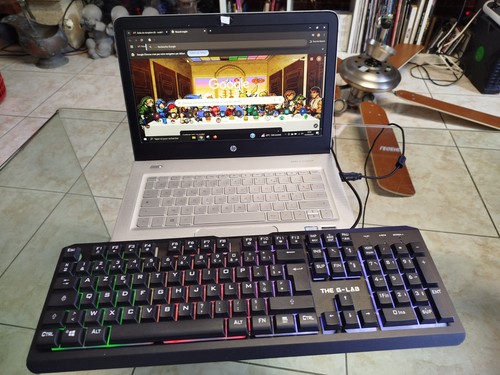 Clavier gamer the - clavier, noir