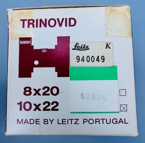 Orig leitz wetzlar trinovid - leitz,