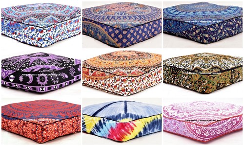 Grand mandala sol coussin - grand,