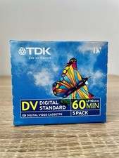 PACK 5 CASSETTES MINI DV TDK