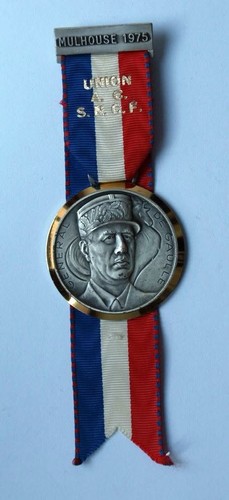 Gaulle médaille avec - médaille,