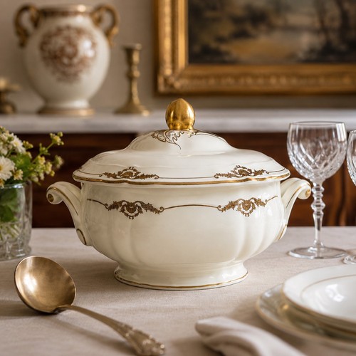 Soupière porcelaine de - en,