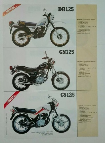 Suzuki gamme 125 - suzuki,