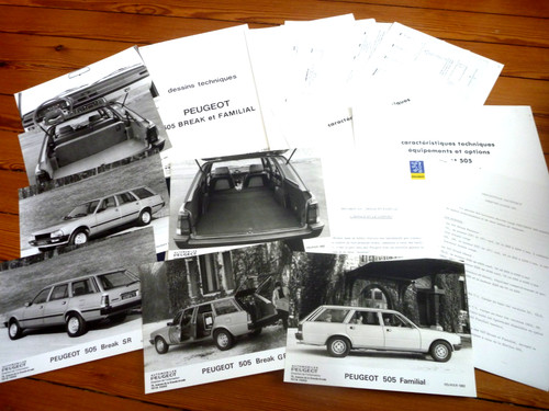 1982 peugeot 505 - 505, dossier