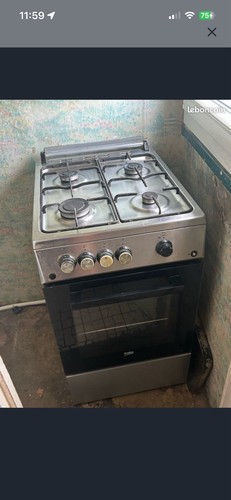 Beko cuisinière gaz four - gaz,