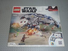 LEGO Notice de Montage Instruction Star Wars 75233 Droid Gunship