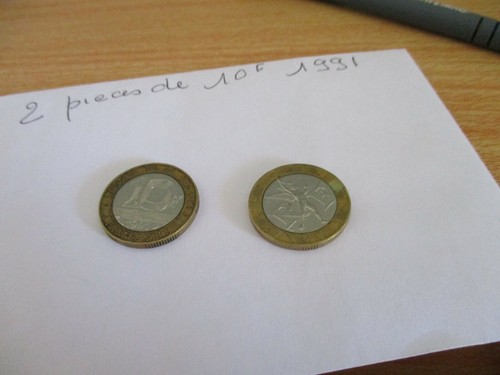 Pieces francs 1991 - 2,
